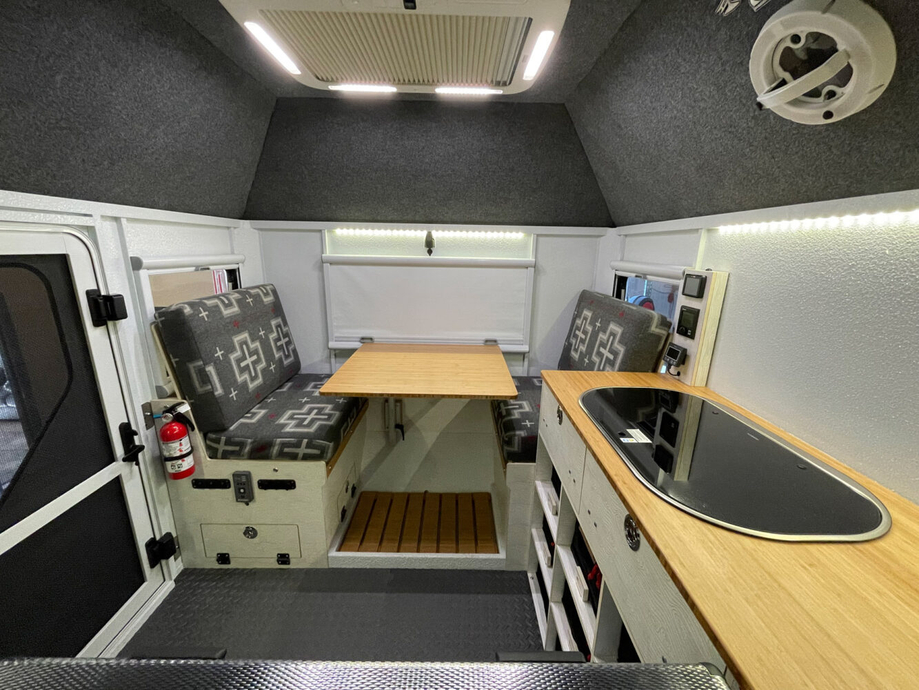 Aterra XL camper interior dinette
