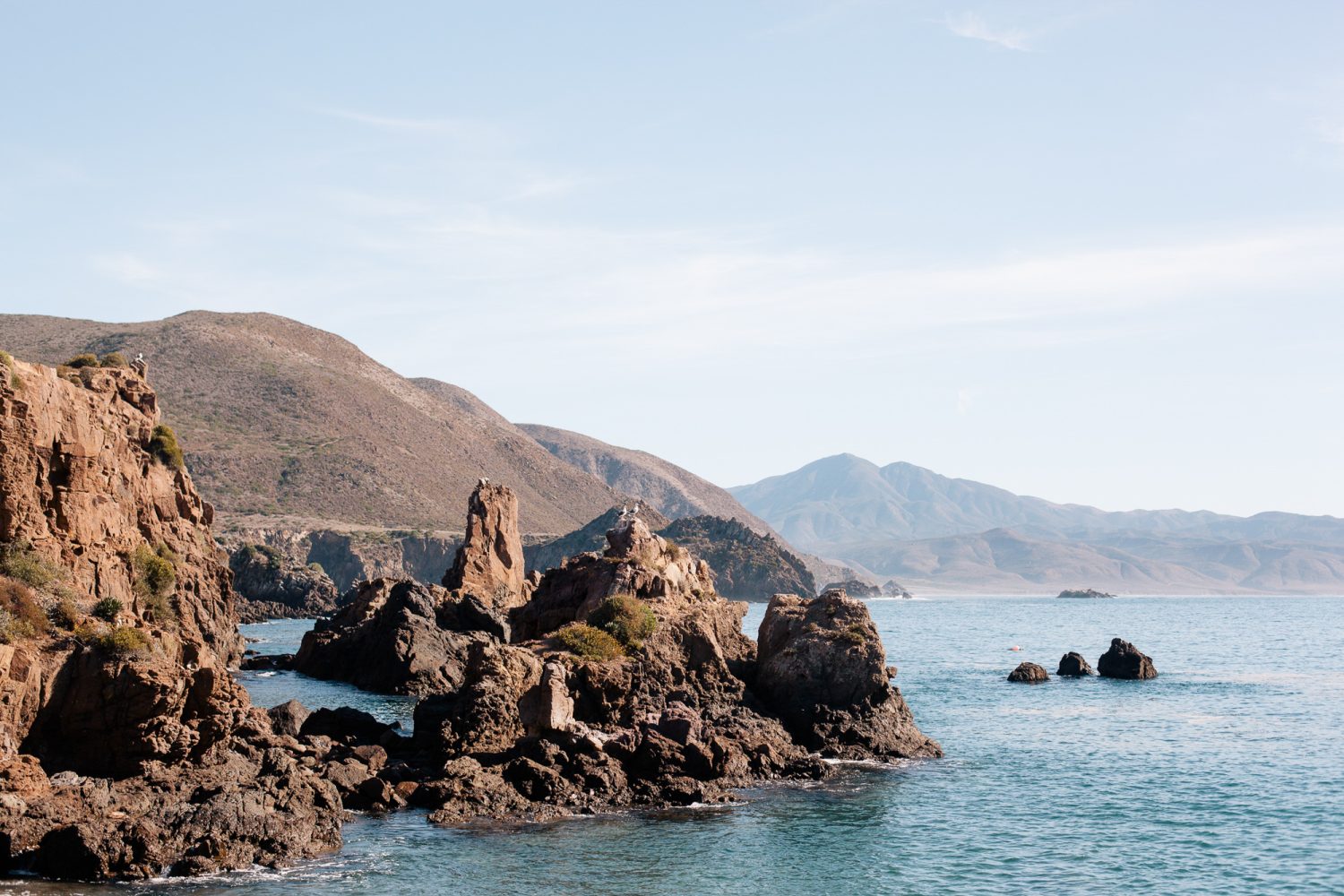 cold start baja scenery