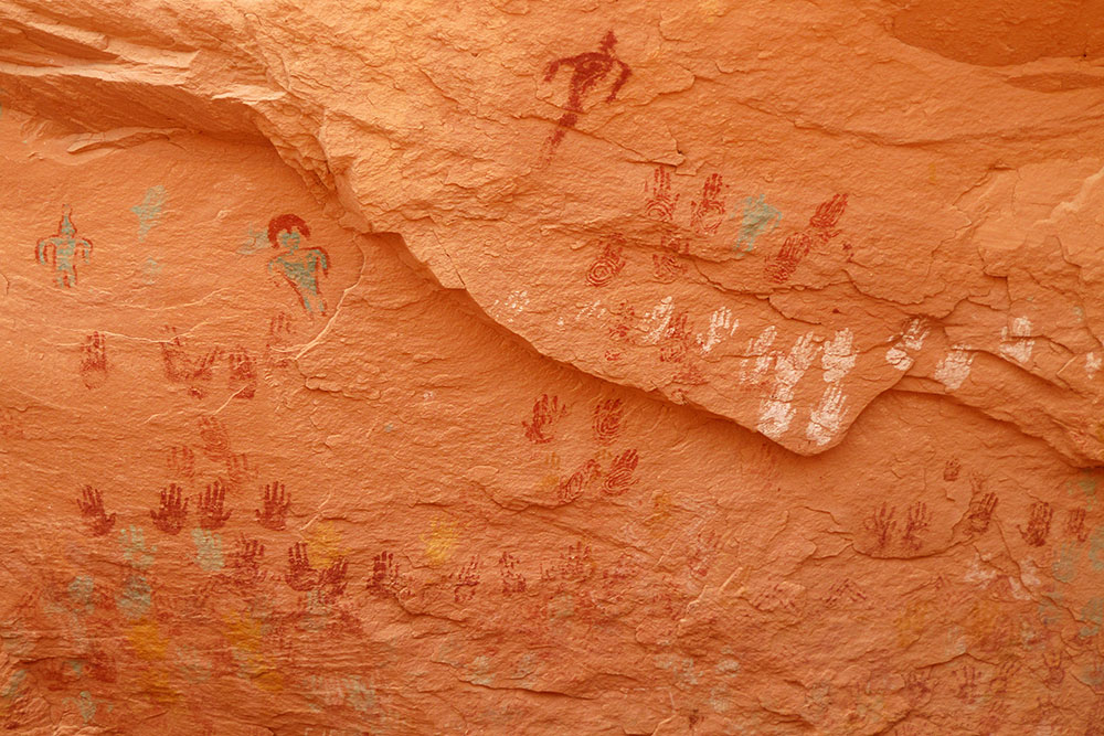 Handprints and Pictographs