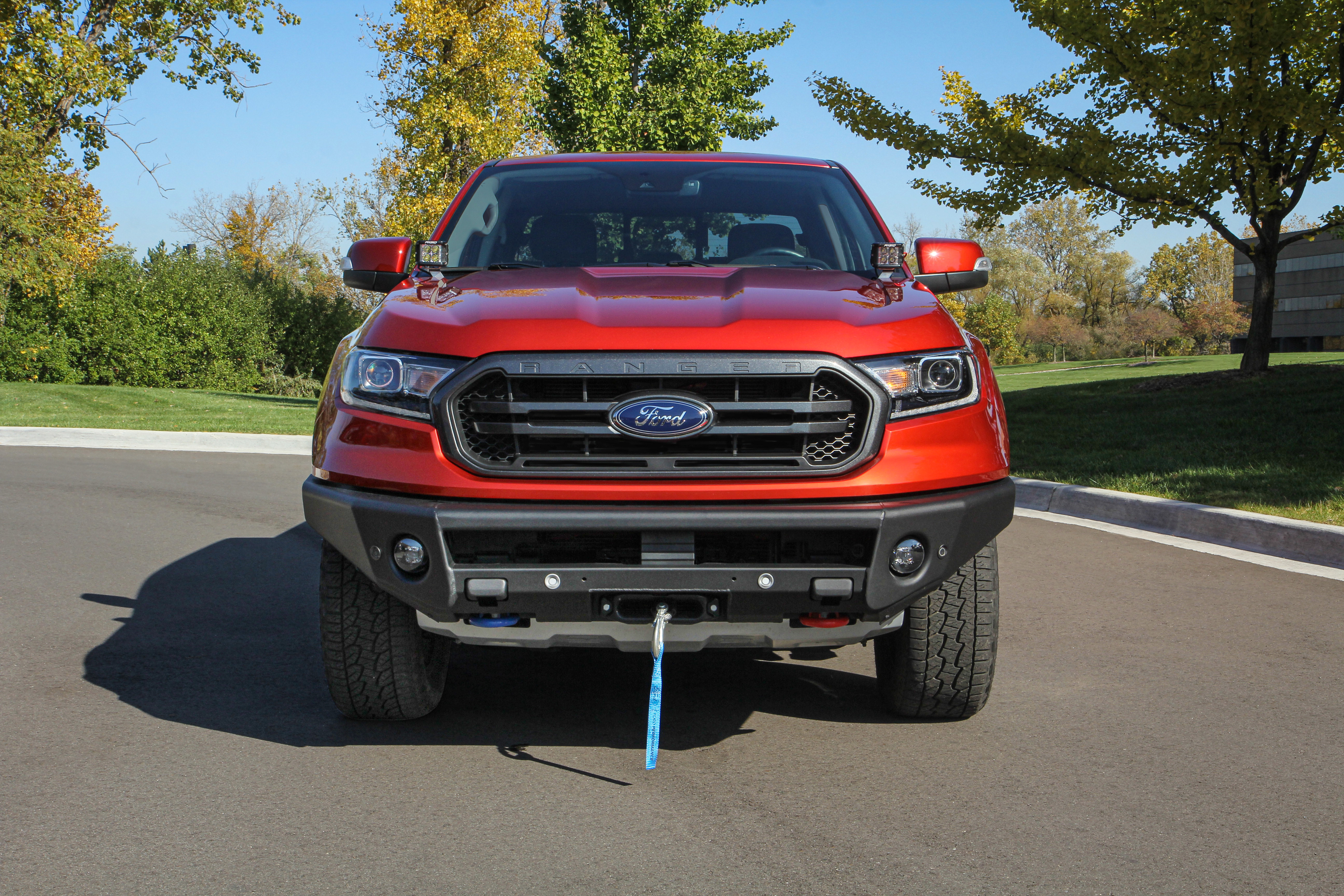 ARB bull bar on a Ford Ranger