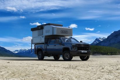 The newest truck camper from Scout Campers, the Kenai