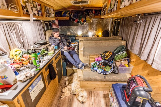 Storage space in a campervan is important