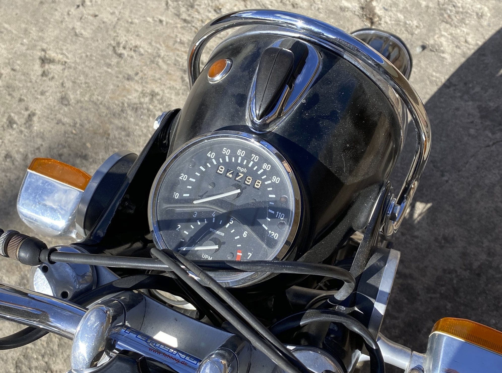 Vintage 1973 BMW R75/5 Toaster