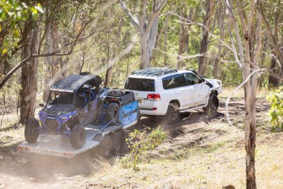Patriot campers toy hauler in AUS