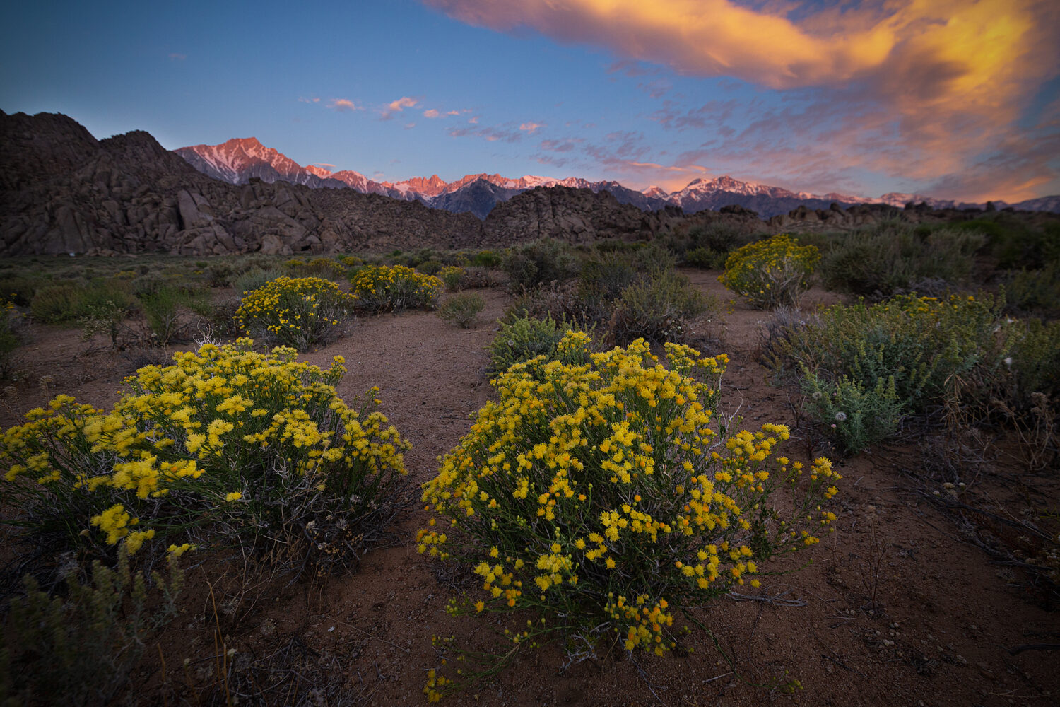 california 395 corridor alabama hills