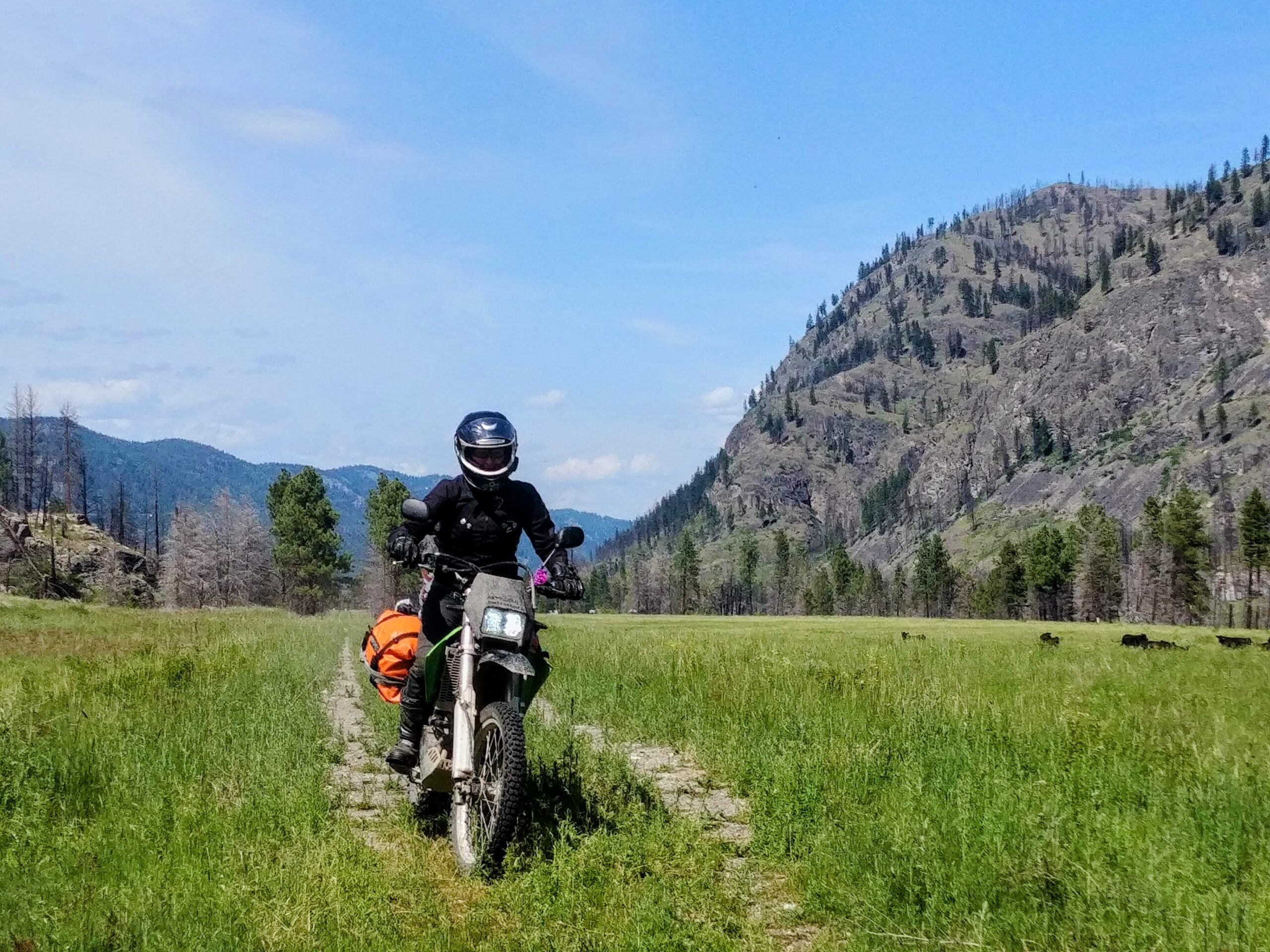 track along canadian border patrol route 3