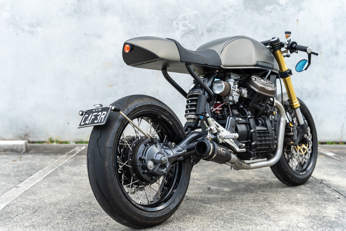Honda CX500 Cafe Racer back
