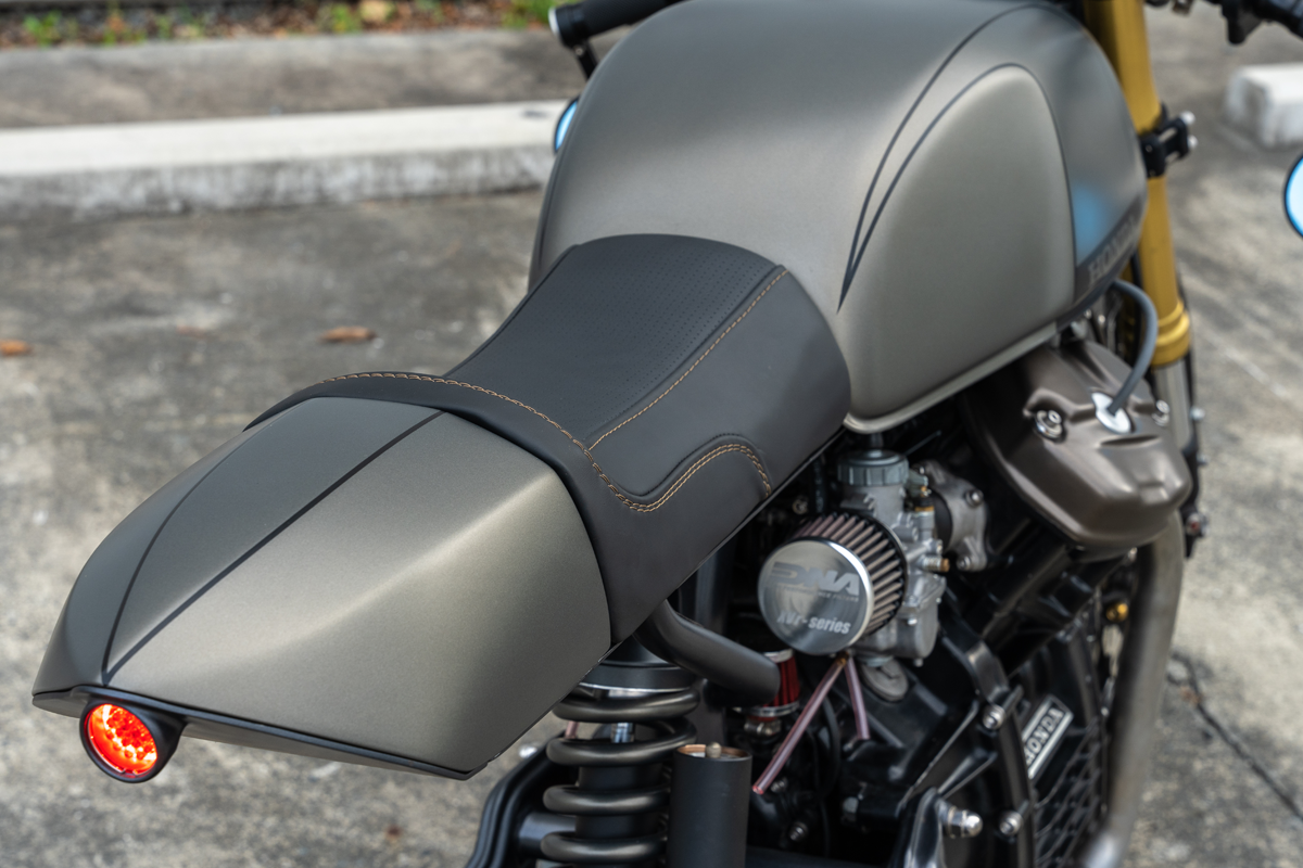 Honda CX500 Cafe Racer seat