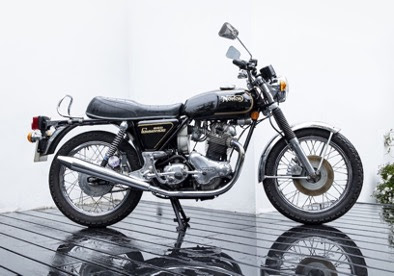 Keith Emerson 1973 Norton Commando 850