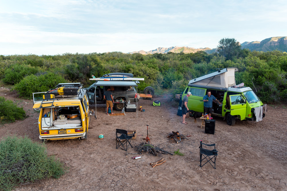 finding free campsites in baja is easy